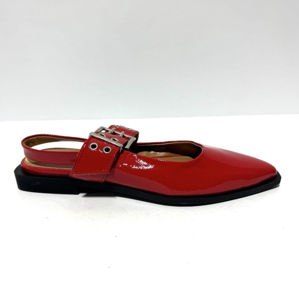 Steve Madden Women's Smokee Slingback Flats Red Size 7 M